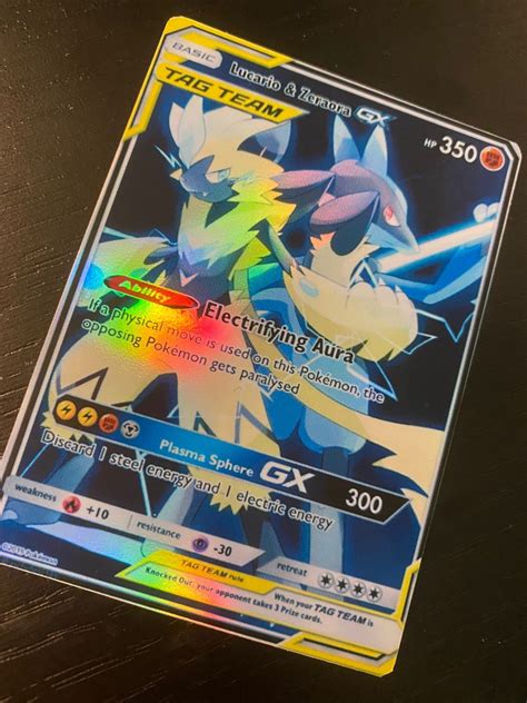 Mega Lucario Pokemon Card for sale .